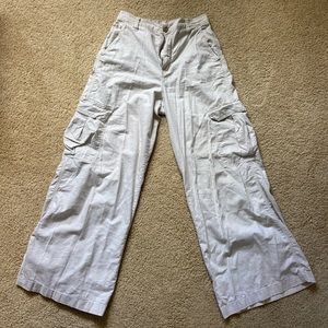 Garage denim wide leg flare pants